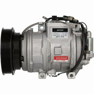 本A-7 4 ② Denso 471-1037 New AC Compressor with Clutch, 1 Pack Fits select