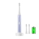 thumbnail image 2 of Cepillo de dientes eléctrico recargable para adultos - Suspensión magnética Vibración acústica, impermeable IPX7, batería de 180 días, 2 cabezas de cepillo, temporizador de 30 segundos, 4 opciones, 2 of 7
