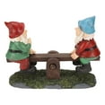 thumbnail image 4 of Juego de estatuas de gnomos de jardín, resistentes a la intemperie y al agua, adornos de césped para decoración del hogar, regalos, 4 of 14