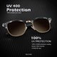 thumbnail image 2 of Gafas de sol KALIYADI polarizadas semisin montura que bloquean los rayos UV, 2 of 5