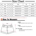 thumbnail image 4 of Summer Beach Shorts for Womens Fashion Elastic Waist Plus Size Casual Solid Color Casual Drawstring Sports Shorts With Pocket, 4 of 9