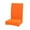 Orange, variant on Walbest Anti-dirty Stretch Dining Room Chair Cover, Universal Removable Washable Chair Seat Slipcover Protector for Kitchen, Ceremony, Wedding, Banquet, Hotel and Party, (Without Cushion)