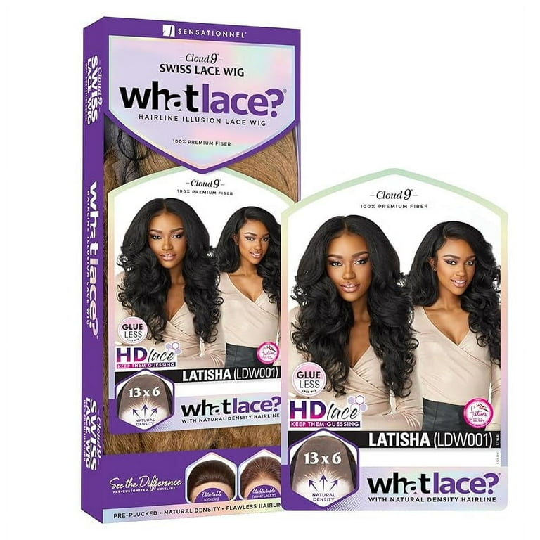 Sensationnel What lace 13x6 Wigs - latisha lacefrontal hand  display picture 3
