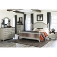thumbnail image 5 of Nightstand with 2 - tone Finish and Antique Knobs | Ideal for Modern Farmhouse Bedroom | Made of Engineered Wood and Oak Veneer | Solves Bedroom Furniture Style Issue, 5 of 5