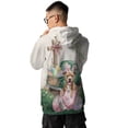 thumbnail image 5 of Easter Egg Pitbull Bunny Ear Welcome Spring Truck All Over Print 3D Hoodie Unisex Merch Hoodies Terrier Dog Lover - 12002, 5 of 6