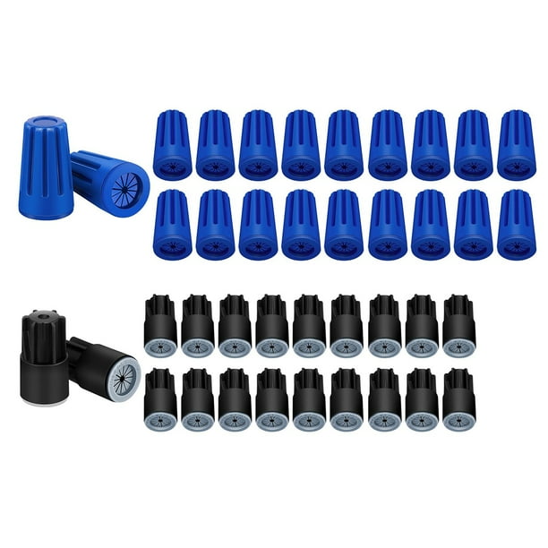 40 Piece Waterproof Wire Nut Outdoor Electrical Connector Cable Terminal Waterproof Connector