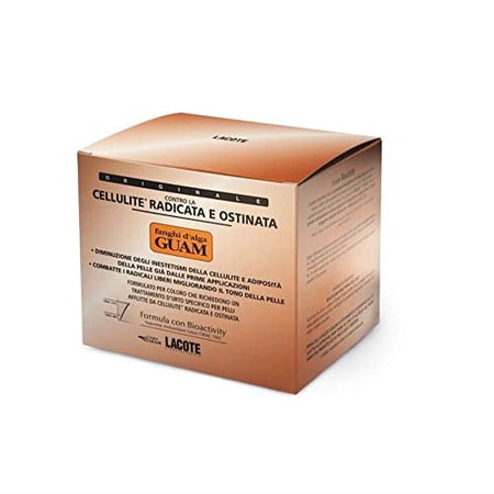 Guam Anti cellulite Body Wrap for Thighs, Legs | MAX STRENGTH Hot Mud