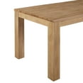 thumbnail image 6 of Bedford 75" Rect. Dining Table Square Legs, Brushed Smoke, 6 of 9