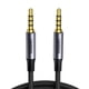 thumbnail image 1 of Cable Audio Ugreen Auxiliar 3.5mm de 4 Polos 2m Negro Ugreen UGCBAUXNYL2M4P, 1 of 7