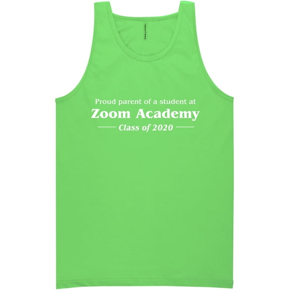 Proud Parent Of A Student At Zoom Neon Tank Top