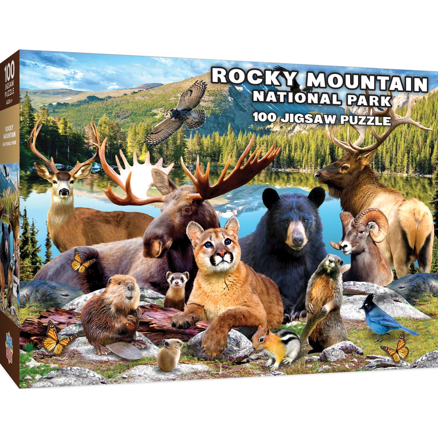 MasterPieces, Jigsaw Puzzle, 100 Piece, Rocky Mountain National