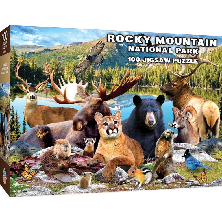 テッド・ブレイロック　ロッキーマウンテン　ジグソーパズル　1000ピース MasterPieces, Jigsaw Puzzle, 100 Piece, Rocky Mountain National