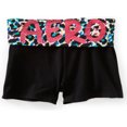 thumbnail image 2 of Aeropostale Womens Solid Animal Yoga Athletic Sweat Shorts, Negro, XS Aeropostale Sudor, 2 of 3