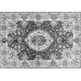 thumbnail image 1 of Ahgly Company Indoor Rectangle Abstract Gray Modern Area Rugs, 8' x 12', 1 of 4