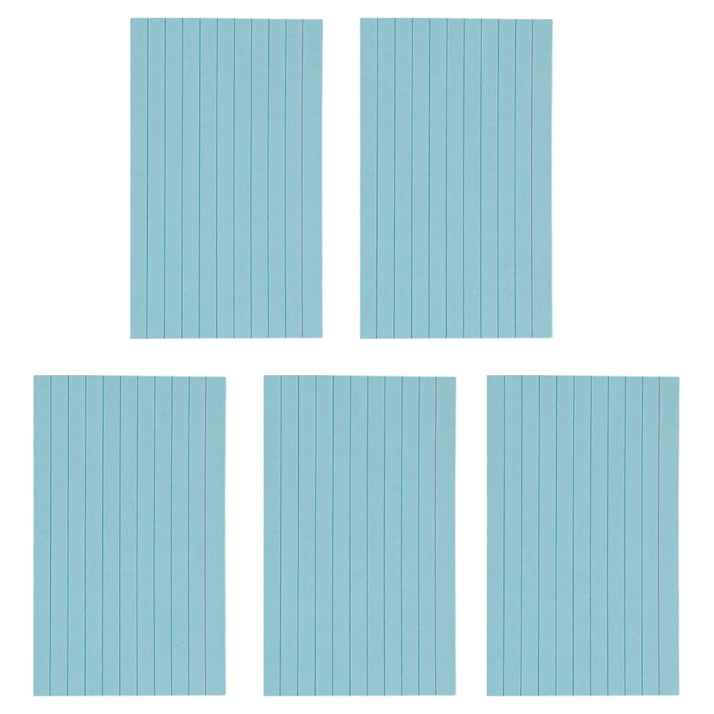 250Pieces Colored Note Paper 3x5Inch Ruled Note Cards for NoteTaking Writing