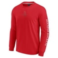 thumbnail image 2 of Men's Fanatics Red Houston Rockets Elements Strive Long Sleeve T-Shirt, 2 of 3