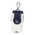 thumbnail image 4 of Dualoai Golf Ball Waist Bag Carry Pouch for Women Men Compact with Tee Holder Convenient White and Blue, 4 of 9