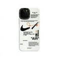 thumbnail image 1 of For Iphone 13/12/11 Off-white Nike Frosted Phone Case 13pro/12pro black+white, 1 of 2