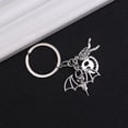 thumbnail image 2 of 1pc Halloween Keyring Metal Pendant Funny Hanging Decor Key Chains Keyring for Halloween Bag Car Key, 2 of 6