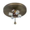 thumbnail image 2 of Meyda Tiffany 113169 Moose At Dawn 4 Light 22" Wide Semi-Flush Ceiling Fixture - Copper, 2 of 7