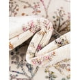 thumbnail image 5 of Unique Loom Blossom Collection Area Rug - Yoshino (7' 10" Square Ivory/Gray), 5 of 7