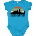 thumbnail image 3 of Inktastic Corpus Christi Texas Skyline Retro Boys or Girls Baby Bodysuit, 3 of 5