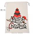 thumbnail image 1 of Bolsa de Papá Noel de lona con cordón para niños y niñas, bolsa de almacenamiento de juguetes de dulces, regalos de Navidad, 50x70cm, 1 unidad, 1 of 4