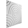 thumbnail image 3 of Ekena Millwork 19 5/8"W x 19 5/8"H Spiral EnduraWall Decorative 3D Wall Panel (12-Pack for 32.1 Sq. Ft.), 3 of 12