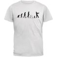 thumbnail image 1 of Halloween Zombie Evolution White Adult T-Shirt, 1 of 1