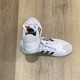 thumbnail image 4 of Adi-das VL Court 3.0 Men’s Shoes Size 13 White Suede ID 6287, 4 of 5