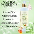 thumbnail image 6 of Aloe & Manuka Honey Natural Body Wash, Moisturizing Shower Gel for Sensitive Skin, 8 oz by LatherGreen, 6 of 10