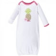 thumbnail image 5 of Hudson Baby Infant Girl Cotton Gowns, Pineapple, Preemie-Newborn, 5 of 5