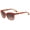 CORAL/GREY PINK SHADED, variant on BOSS Orange 0060/S BJA-JJ Women's Sunglasses - Blue Frame, Grey Shaded Lenses