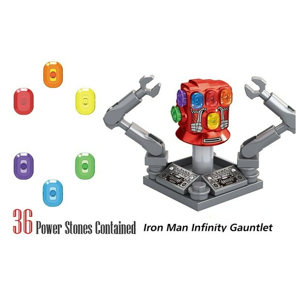 Guantelete Infinito Con Piedras De Poder Mini Acción Bloques De Construcción Figura Juguetes Regalo Para Niños Gao Jiahui unisex