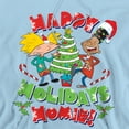thumbnail image 2 of Hey Arnold Happy Holidays Homie! Arnold And Gerald Christmas Unisex Adult Pull-Over Hoodie, 2 of 5