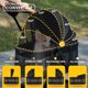 thumbnail image 3 of 3 in 1 Folding Dog Stroller,Pet Folding Stroller,4 Wheels Dog/Cat Puppy Stroller w/Removable Travel Carrier for Small/Medium Pet ShopWise Round, 3 of 6