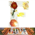 thumbnail image 2 of Handmade Floral Night Light Floral Resin Night Light Letter Floral Resin Night Light Flower Resin Letters With LED Light Floral Resin Letter Nightlight, 2 of 3
