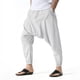 thumbnail image 5 of Pantalones de yoga de verano holgados con cordón y bolsillos para hombre - Pierna recta, poliéster ligero, lavables a máquina - S-XXXL, 5 of 7