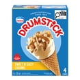 thumbnail image 1 of DRUMSTICK Cornets Caramel Sucré Et Salé 4 x 130 ml, 1 of 7