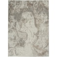 thumbnail image 3 of Nourison Elation Abstract Ivory Grey 5'3" x 7'3" Area Rug, (5x7), 3 of 9