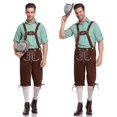 thumbnail image 5 of Disfraz de cerveza alemana Oktoberfest bávaro, vestido de mujer, traje de camarera y barman, disfraz de carnaval, fiesta de Halloween, 5 of 5