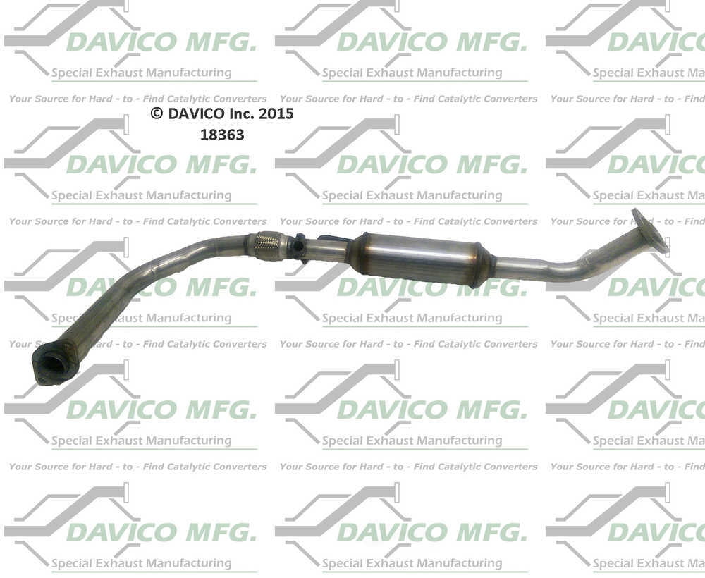 Davico Mfg 18363 Direct-Fit Catalytic Converter
