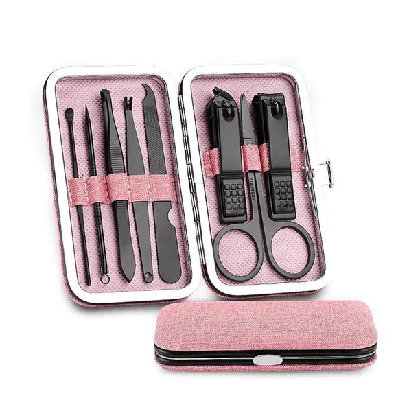 Kits de uñas, kits de belleza con cortaúñas, juegos de uñas, herramientas para pies, accesorios de viaje MFZFUKR CPB-US-YYM152-3