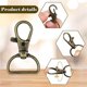 thumbnail image 4 of Juego de 56 ganchos Con Anillos en D Yashi Bronce verde 39 mm x 25 mm x 20 mm, 4 of 5