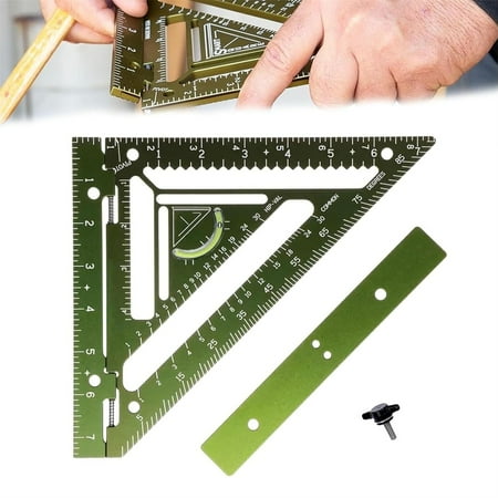 

Sticks 90 Fence Post Extensions for Additional Height Rafter Square Tool Sherwap Rafter Square Tool Triangle Ruler Rafter Square Protractor Advanced Carpenter Square With Block Layout