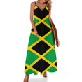 thumbnail image 1 of Vestido sin mangas con bandera de Jamaica, vestido de verano para mujer 2024, vestido de fiesta de noche, vestidos de mujer, cumpleaños para mujeres, 1 of 7