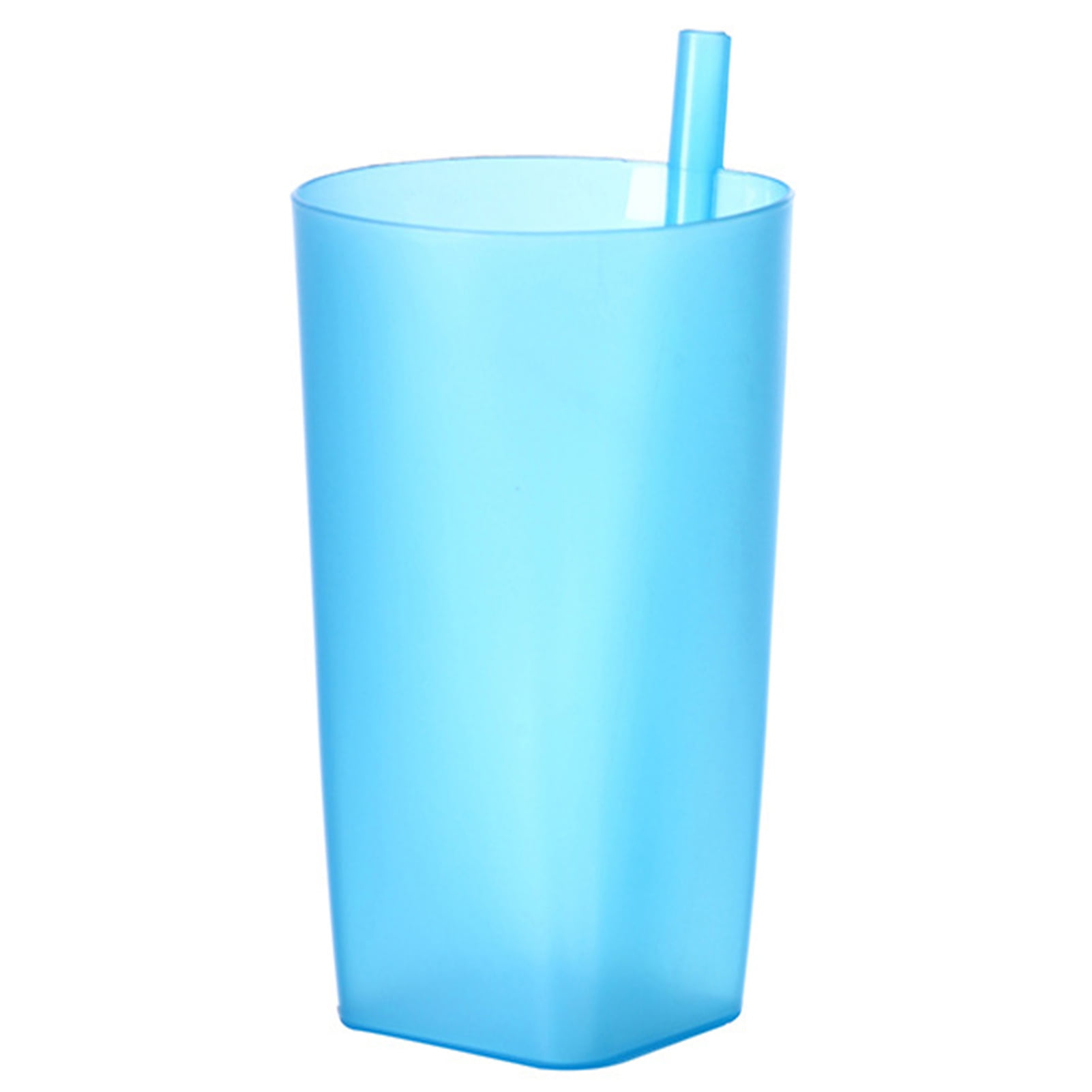 Kangookid Toddler smoothie cup with Unique Built-in Lid Straw