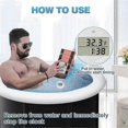 thumbnail image 2 of Suitable for Ice Bath Thermometer and Timer, Water Thermometer for Ice Bath,Waterproof Cold Plunge Ice Bath Accessories, 2 of 5