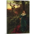 thumbnail image 1 of ARTCANVAS Chivalry 1885 Canvas Art Print by Frank Dicksee - Size: 12" x 8" (0.75" Deep), 1 of 9