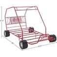 thumbnail image 7 of Acme Xander Go-Kart Metal Tube Car Bed, Twin, with Slat System, Multiple Finishes, 7 of 7